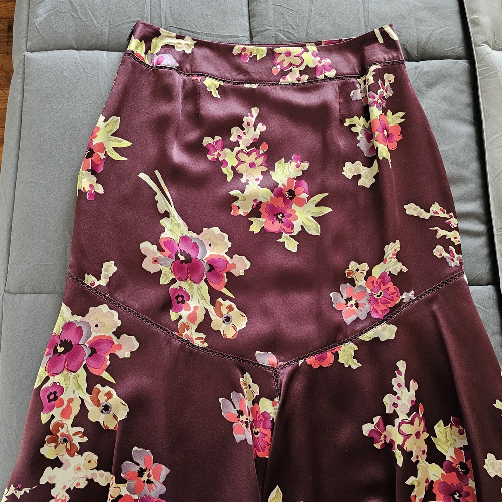 The Limited Silk Floral Women's Skirt